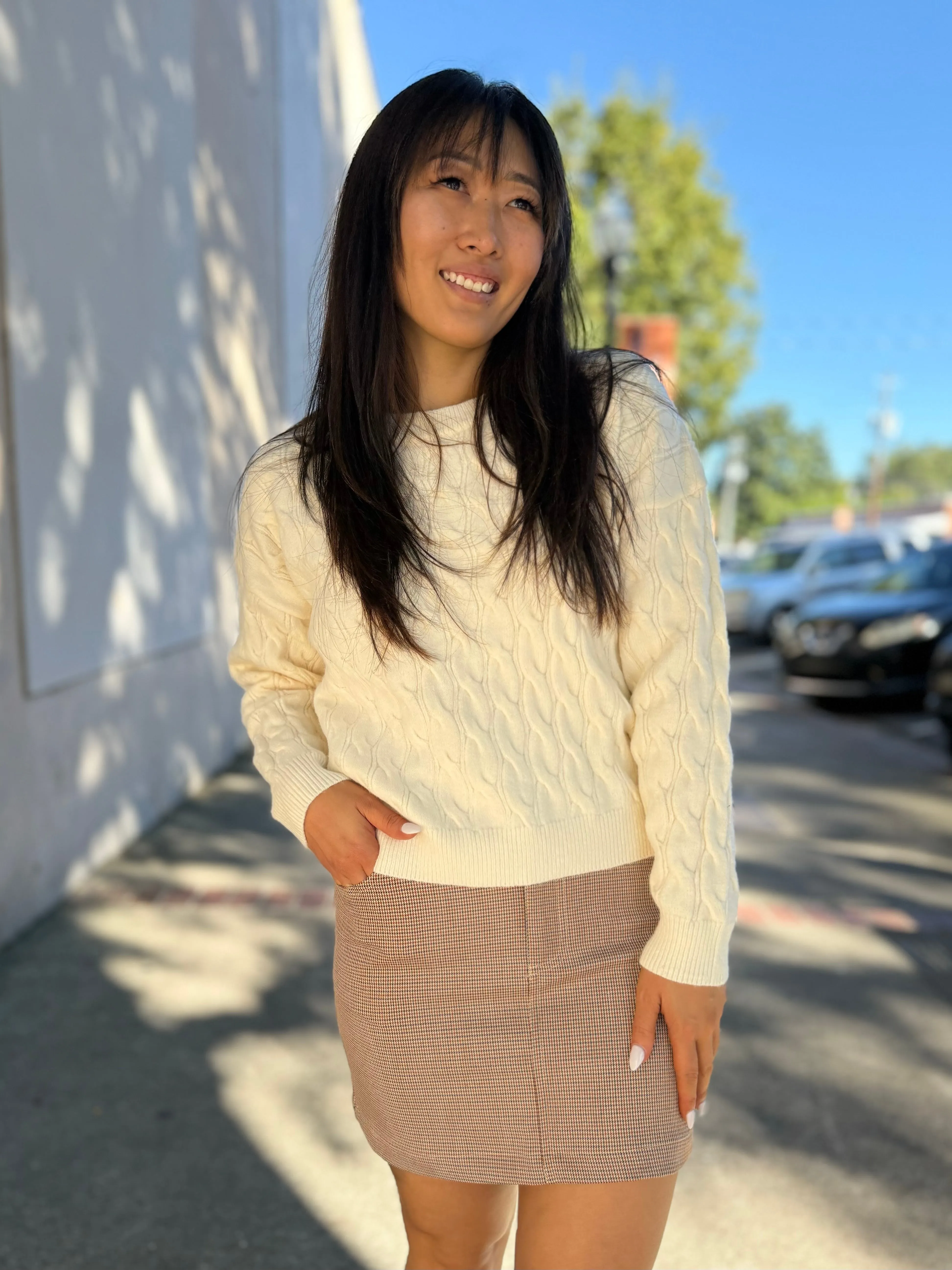 In the Saddle Mini Skirt