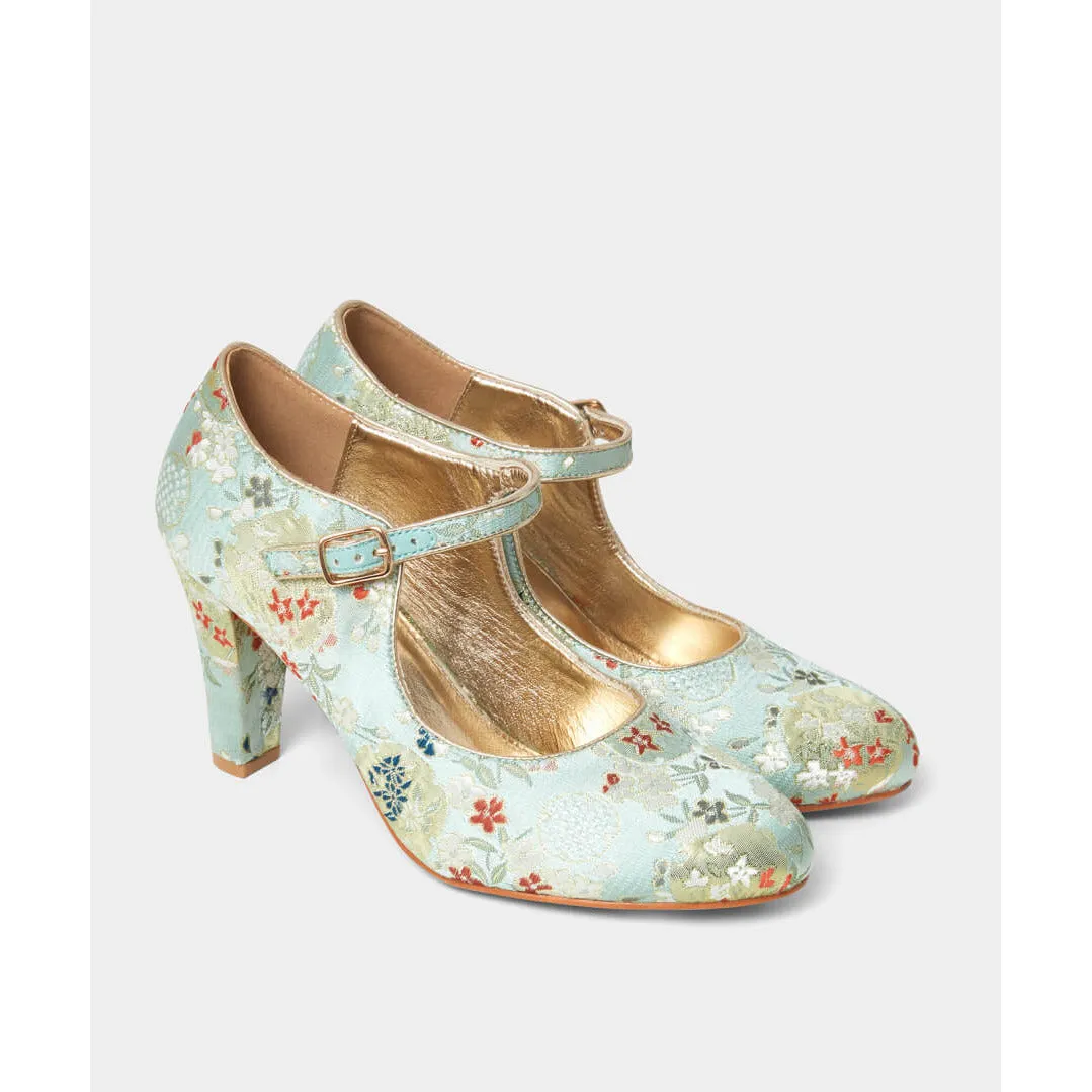 Joe browns Occasion Shoe  Imperial Gardens JADE MULTI KC283A3