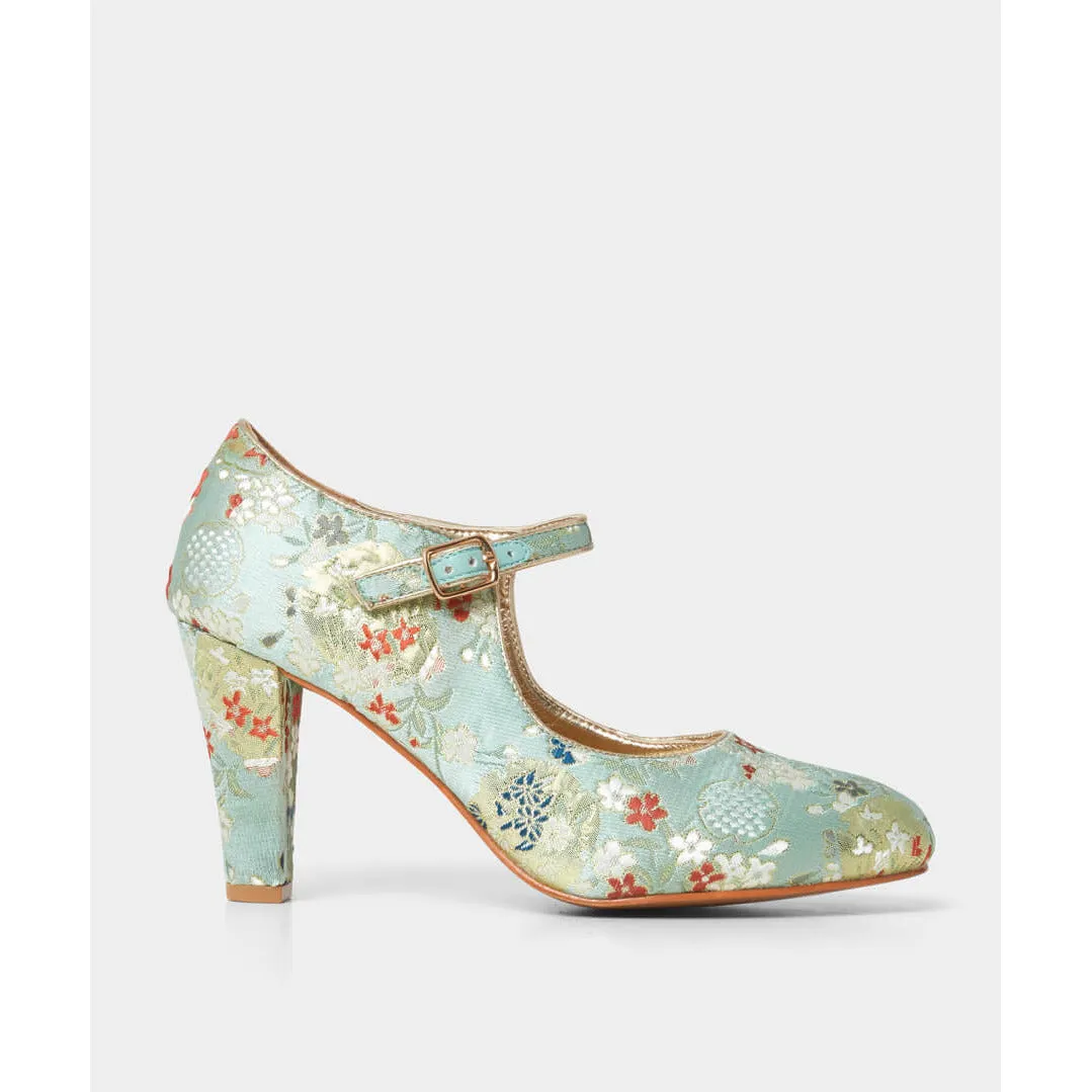 Joe browns Occasion Shoe  Imperial Gardens JADE MULTI KC283A3