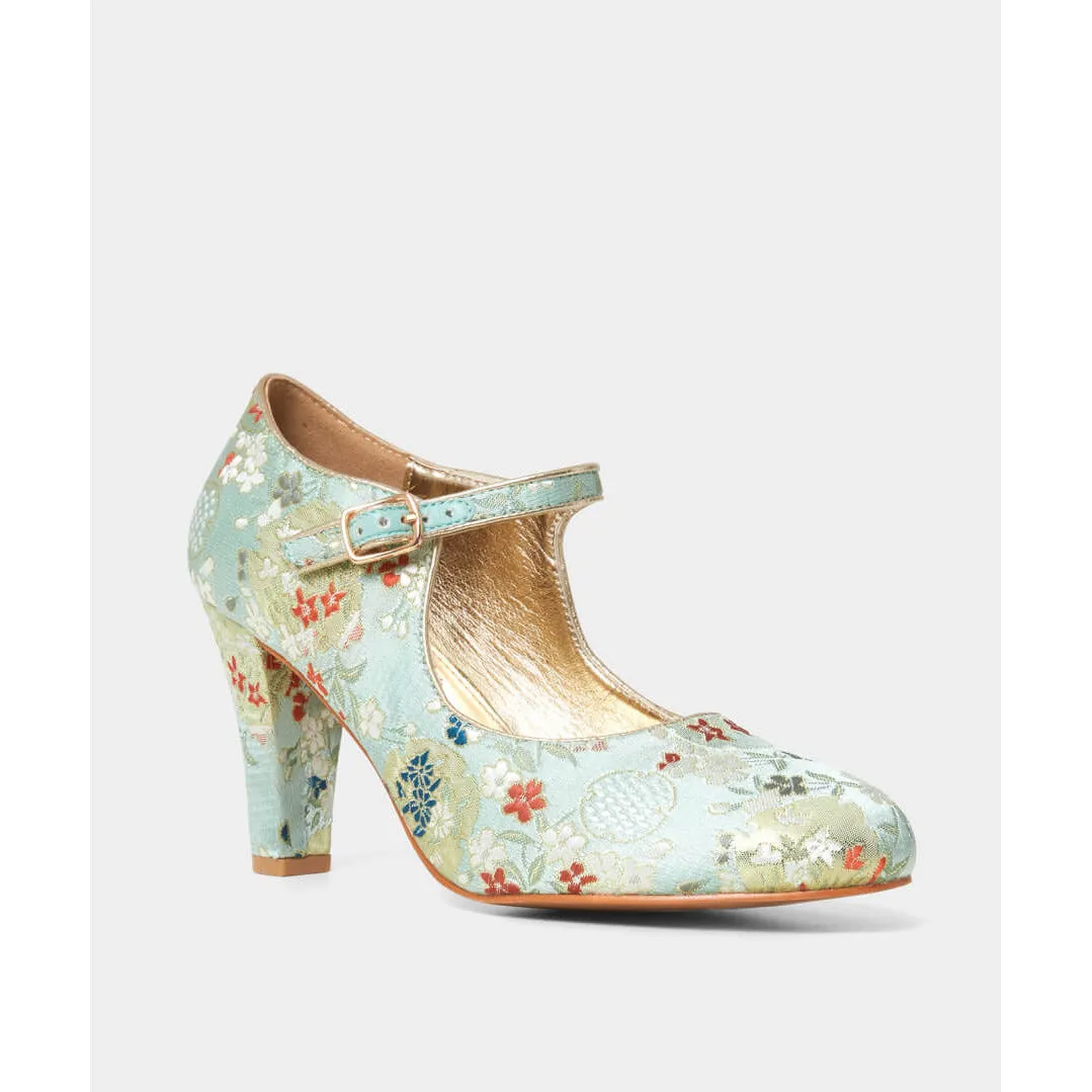 Joe browns Occasion Shoe  Imperial Gardens JADE MULTI KC283A3