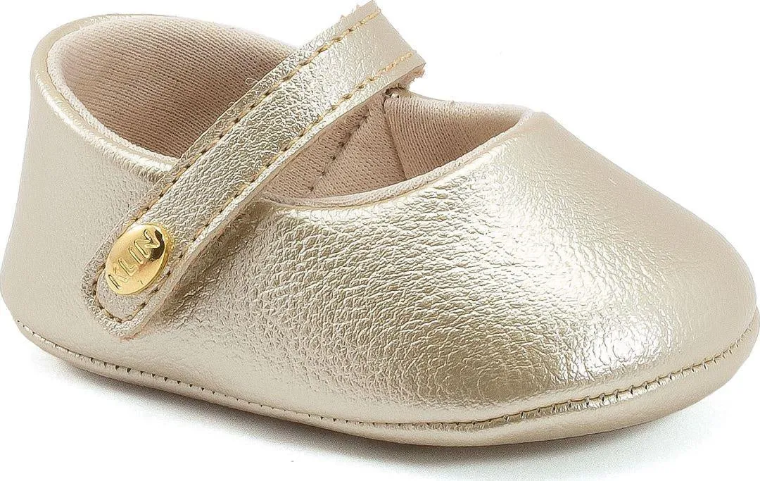 Klin Baby Shoe - Gold