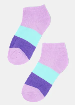 Large Stripes Low Cut Socks