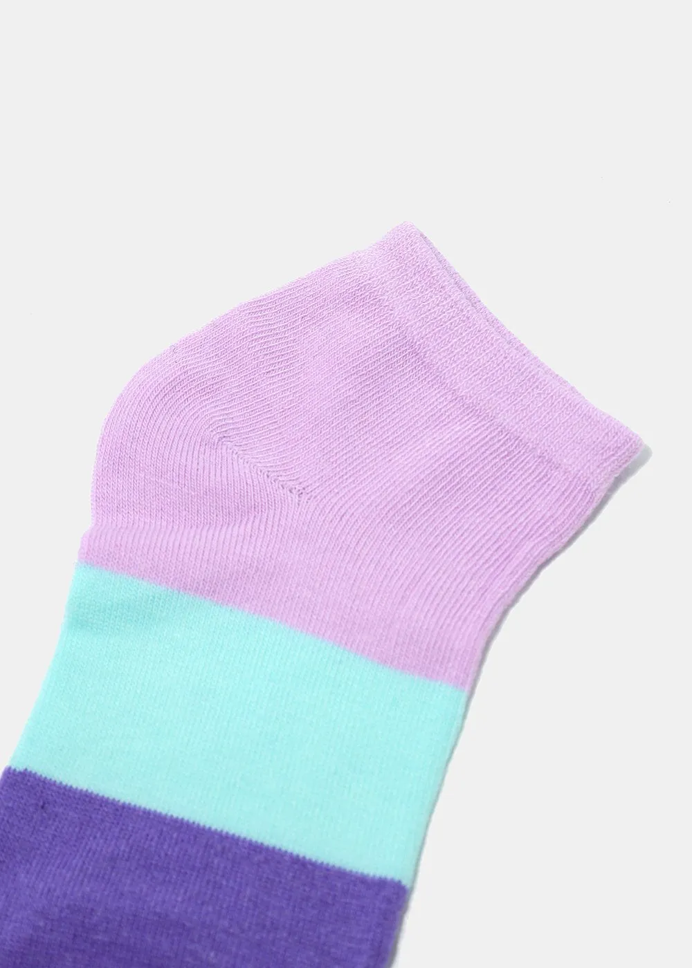Large Stripes Low Cut Socks