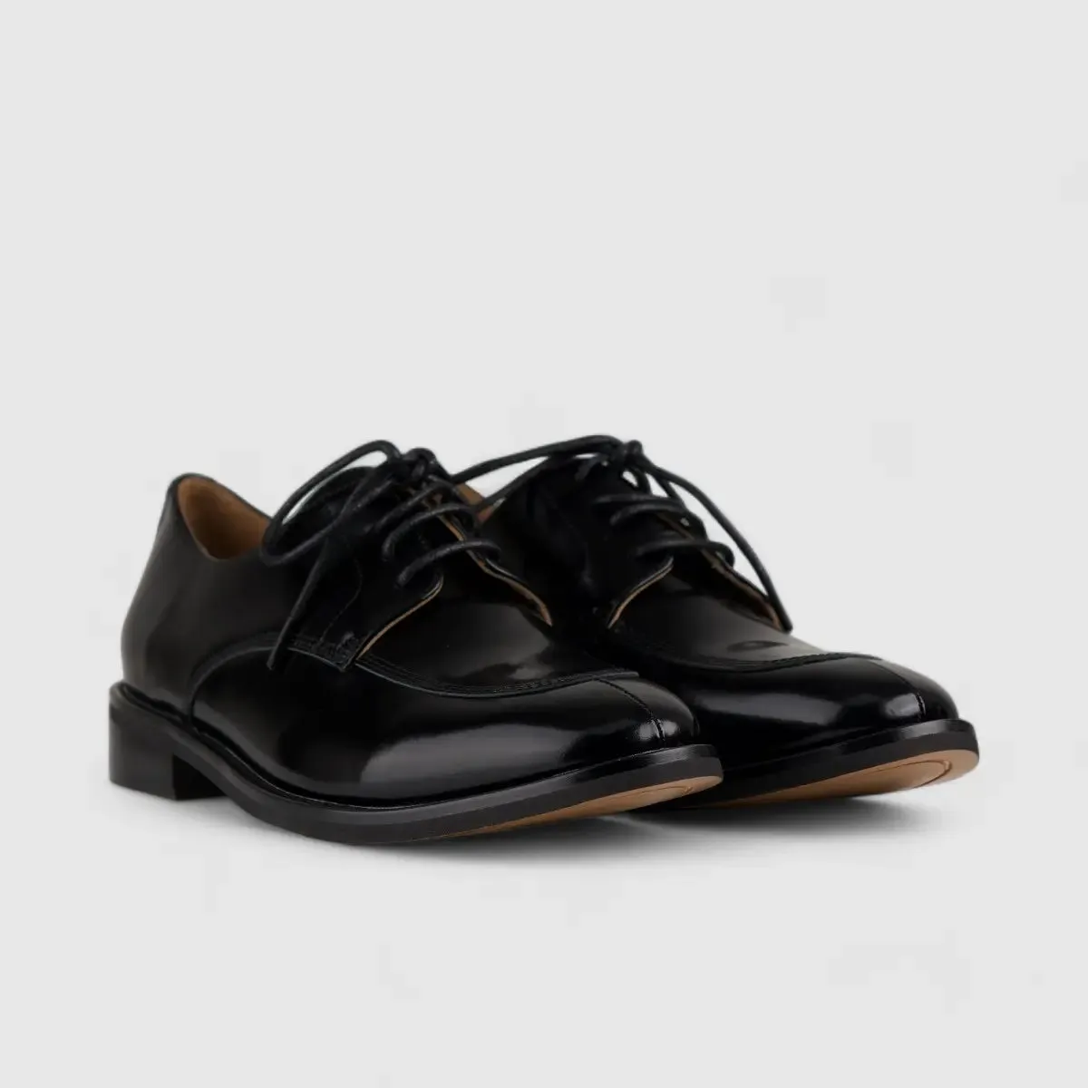 Morbido Leather Oxfords Black NSH500-16