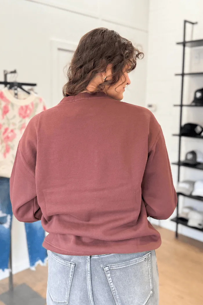 NASH Iconic Crewneck in Brown