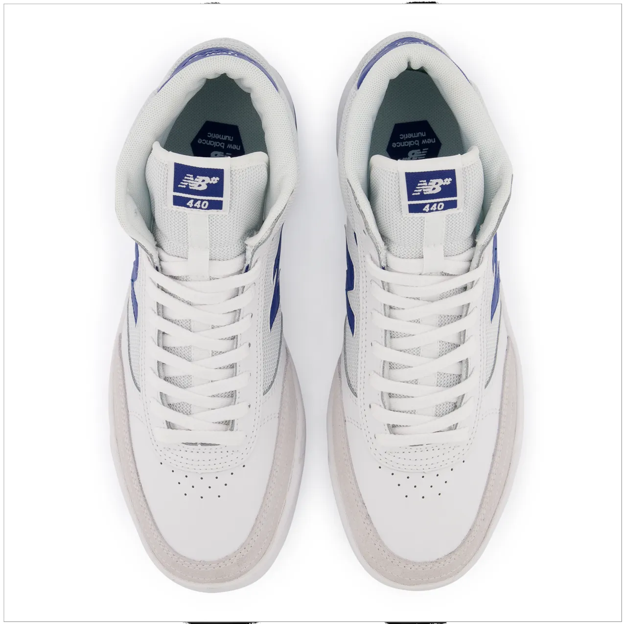 New Balance Numeric Men's 440 High White Royal Shoes