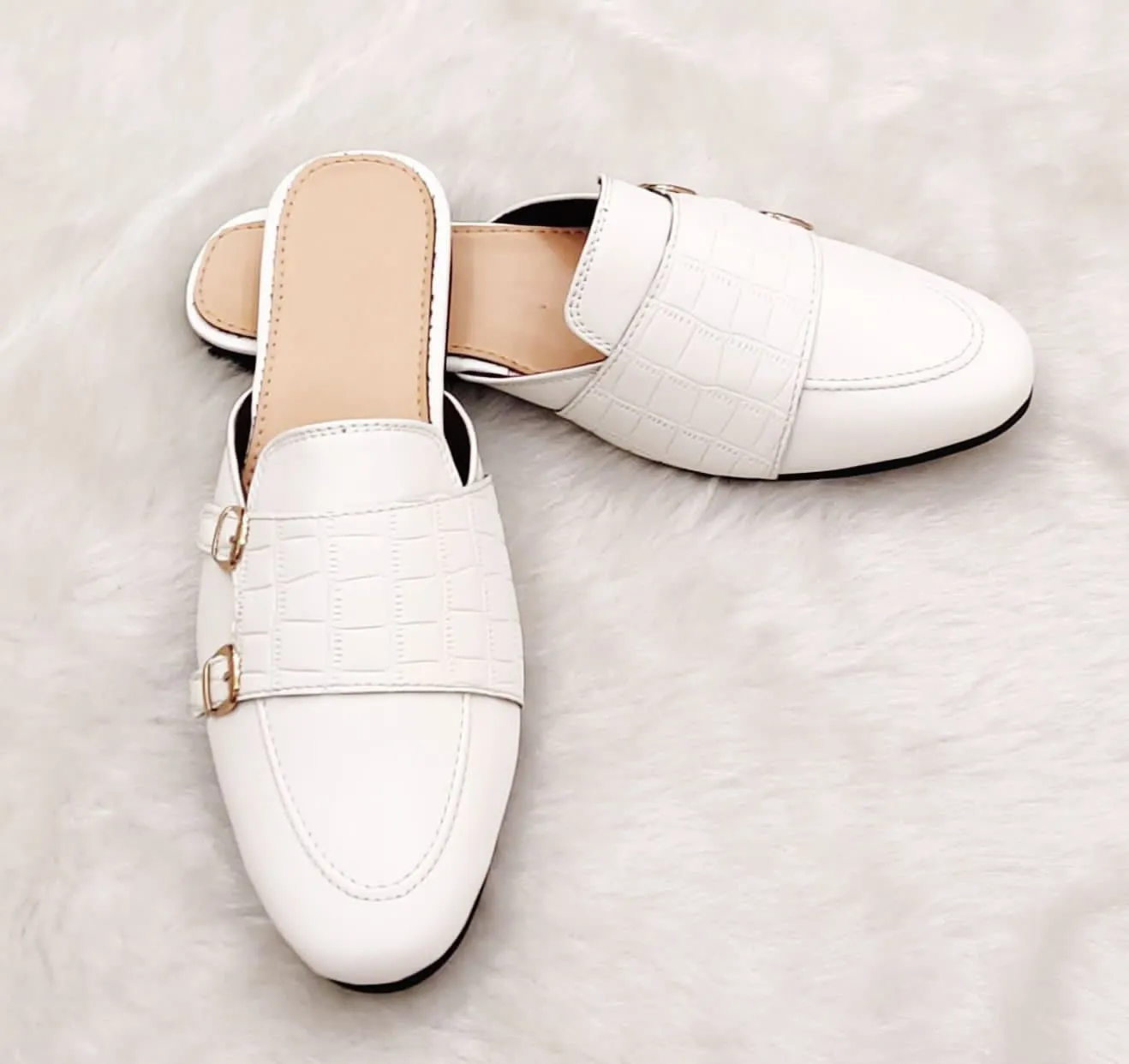 New Imported Monk Strap mules Comfort Shoes with Strap Decoration For Men-