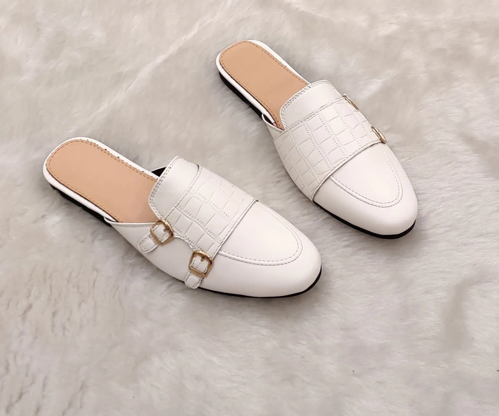 New Imported Monk Strap mules Comfort Shoes with Strap Decoration For Men-