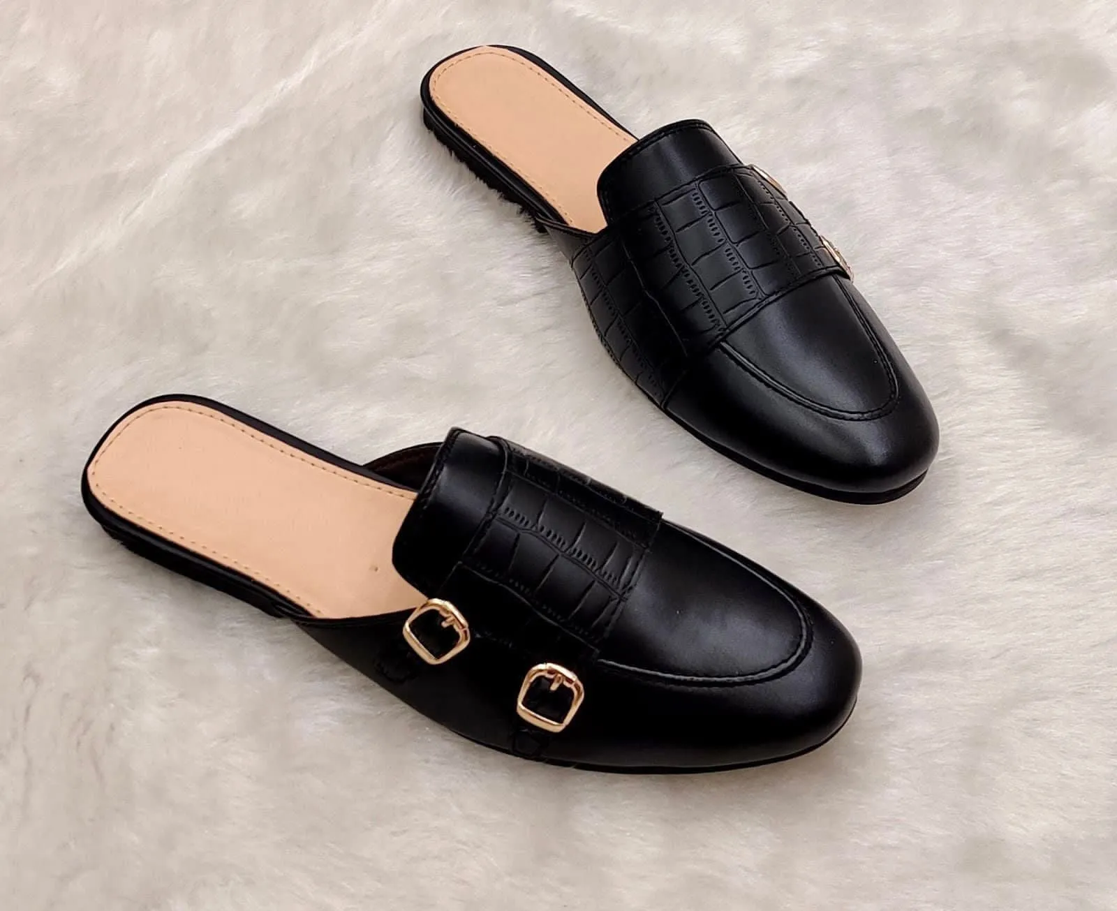 New Imported Monk Strap mules Comfort Shoes with Strap Decoration For Men-
