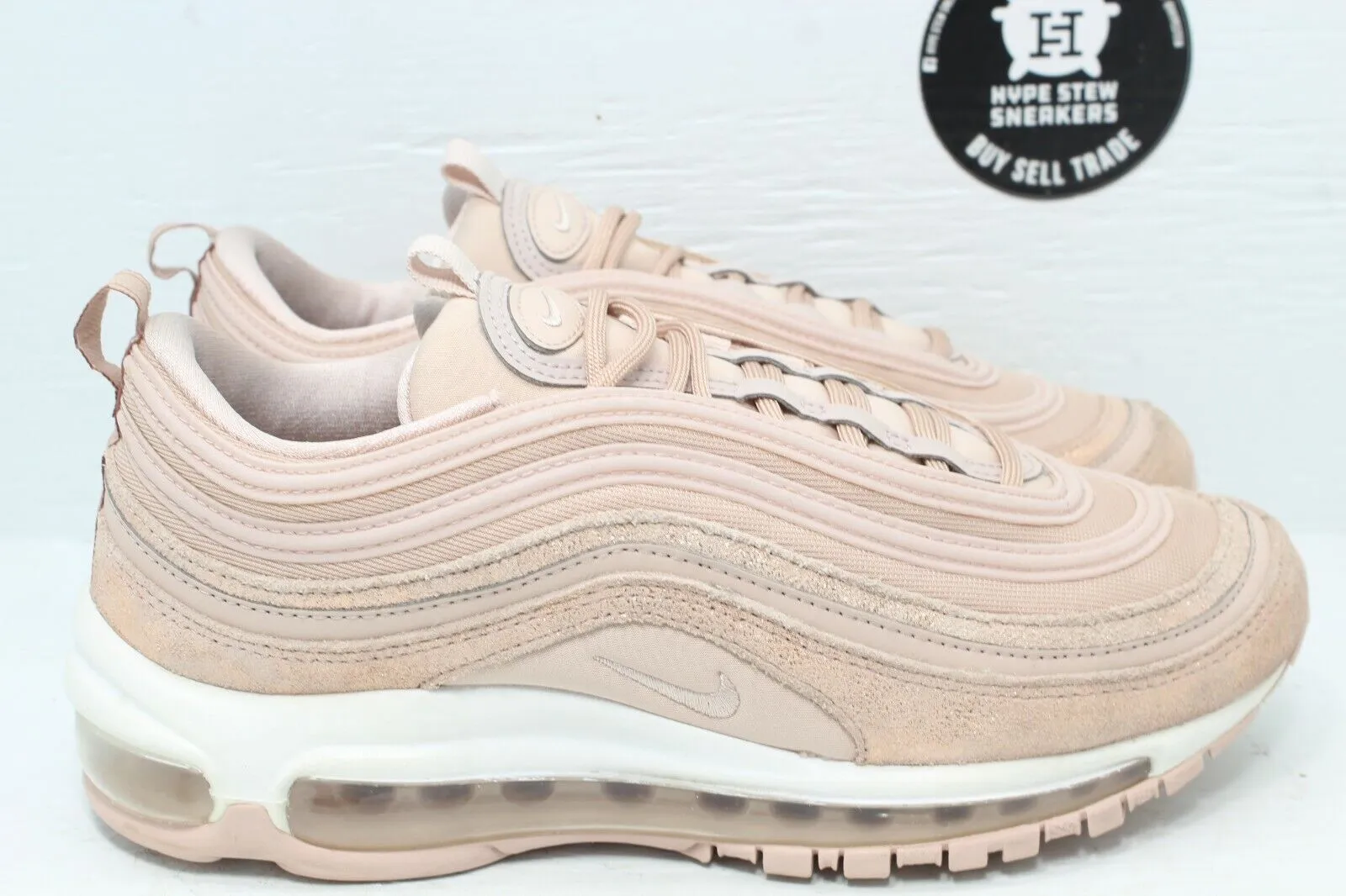 Nike Air Max 97 SE Metallic Particle Beige (W) Size 8 AV8198-200