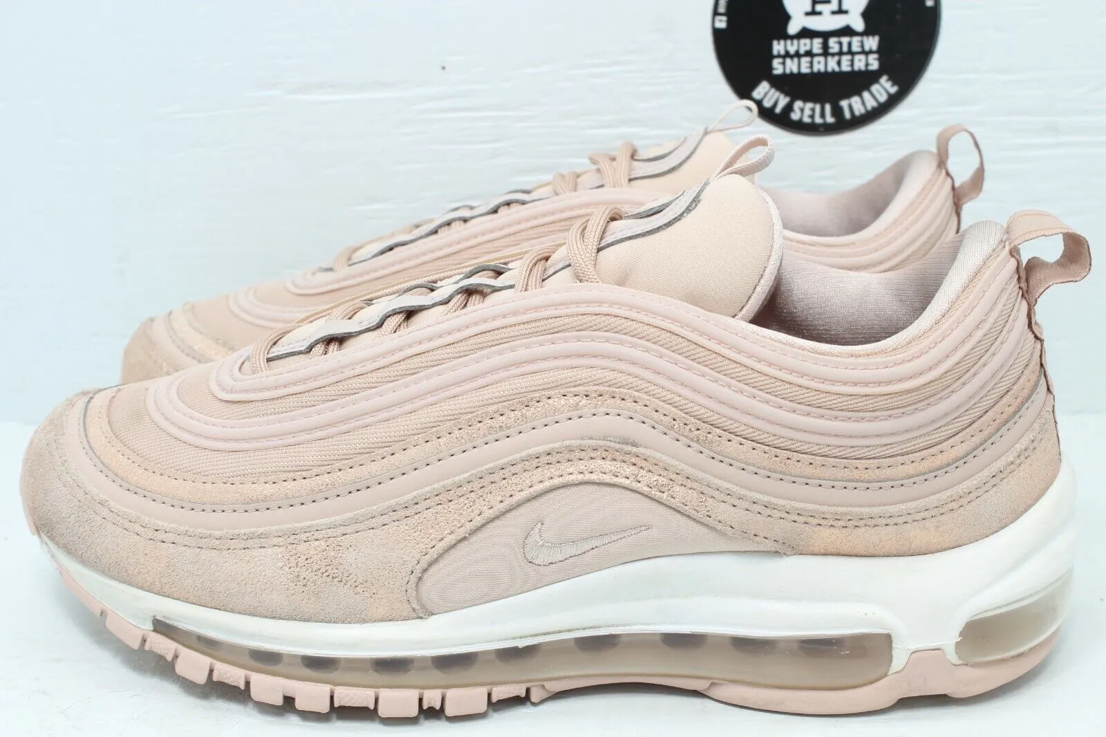Nike Air Max 97 SE Metallic Particle Beige (W) Size 8 AV8198-200
