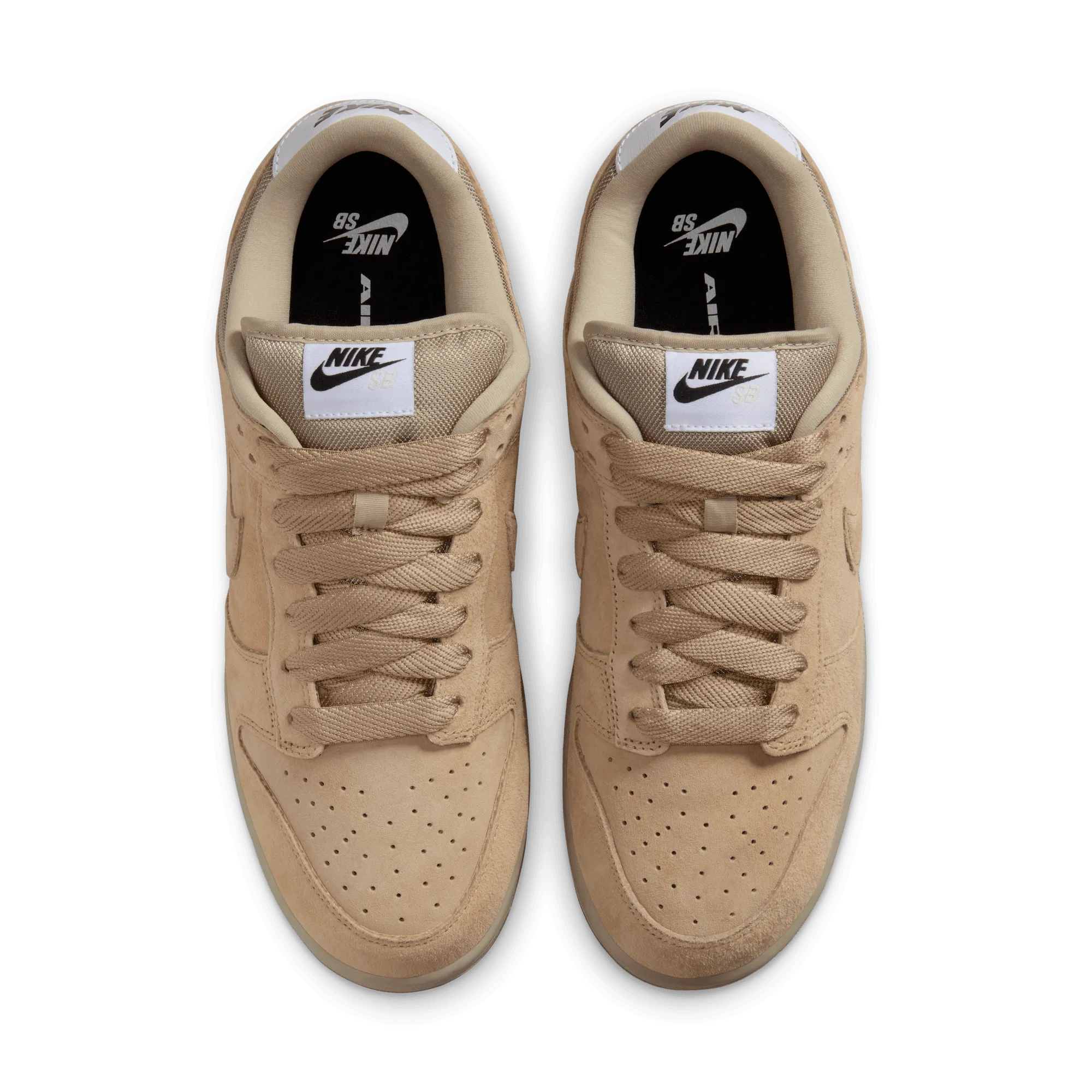 Nike SB Dunk Low Pro B Skateboard Shoe - Parachute Beige/Parachute Beige