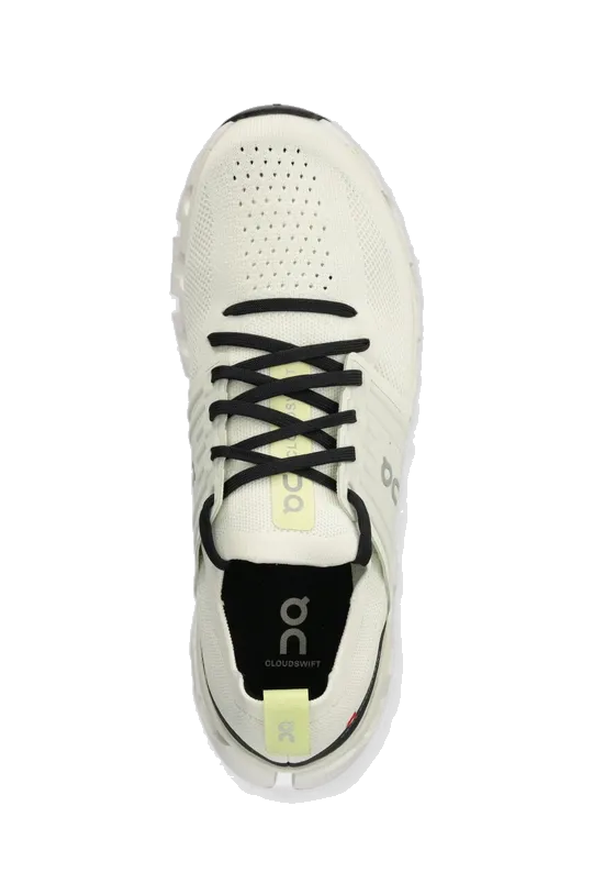 On Running Men's Cloudswift Shoes - Ivory / Black