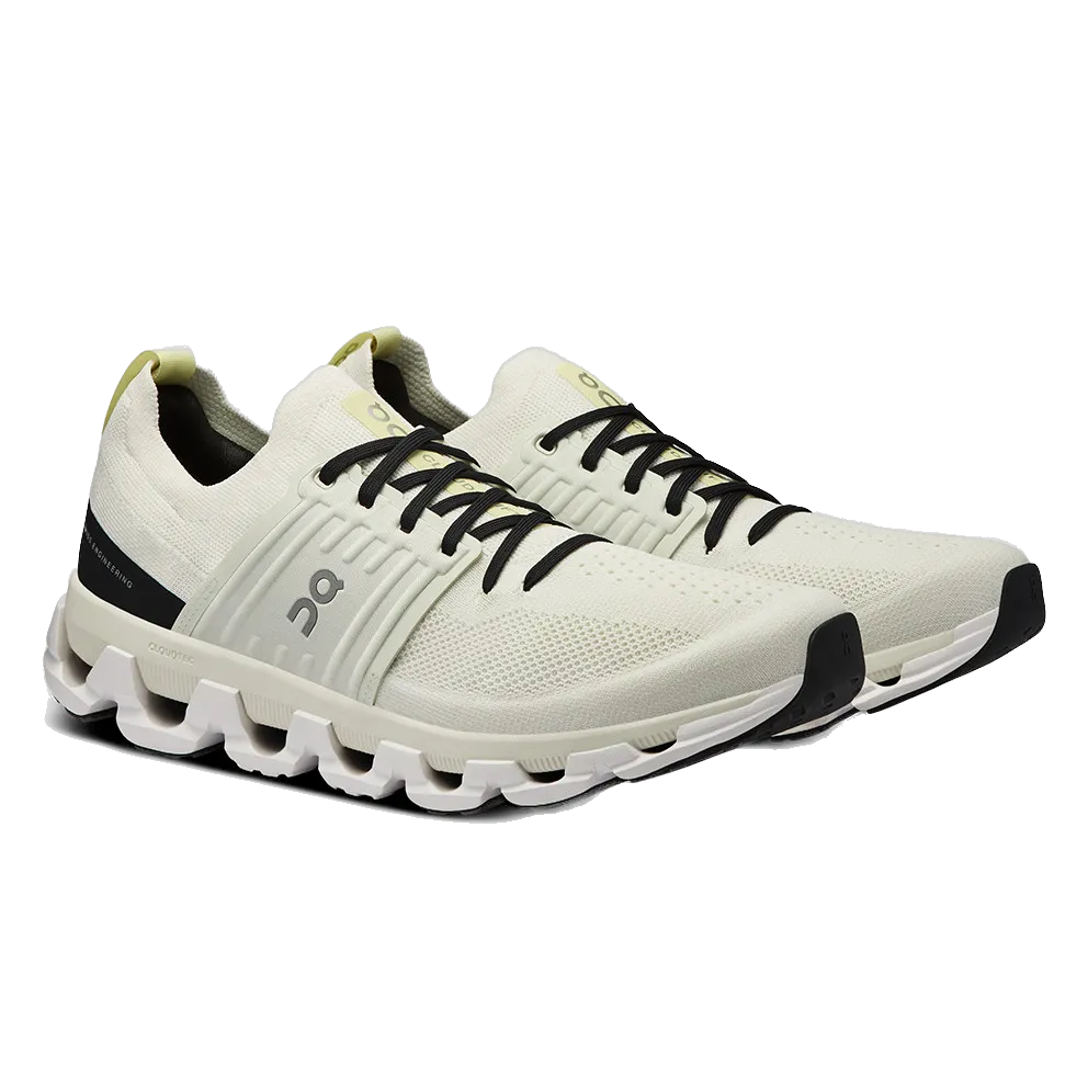 On Running Men's Cloudswift Shoes - Ivory / Black