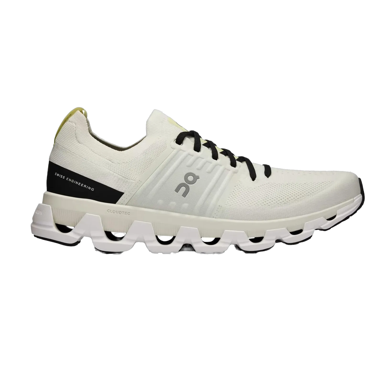 On Running Men's Cloudswift Shoes - Ivory / Black