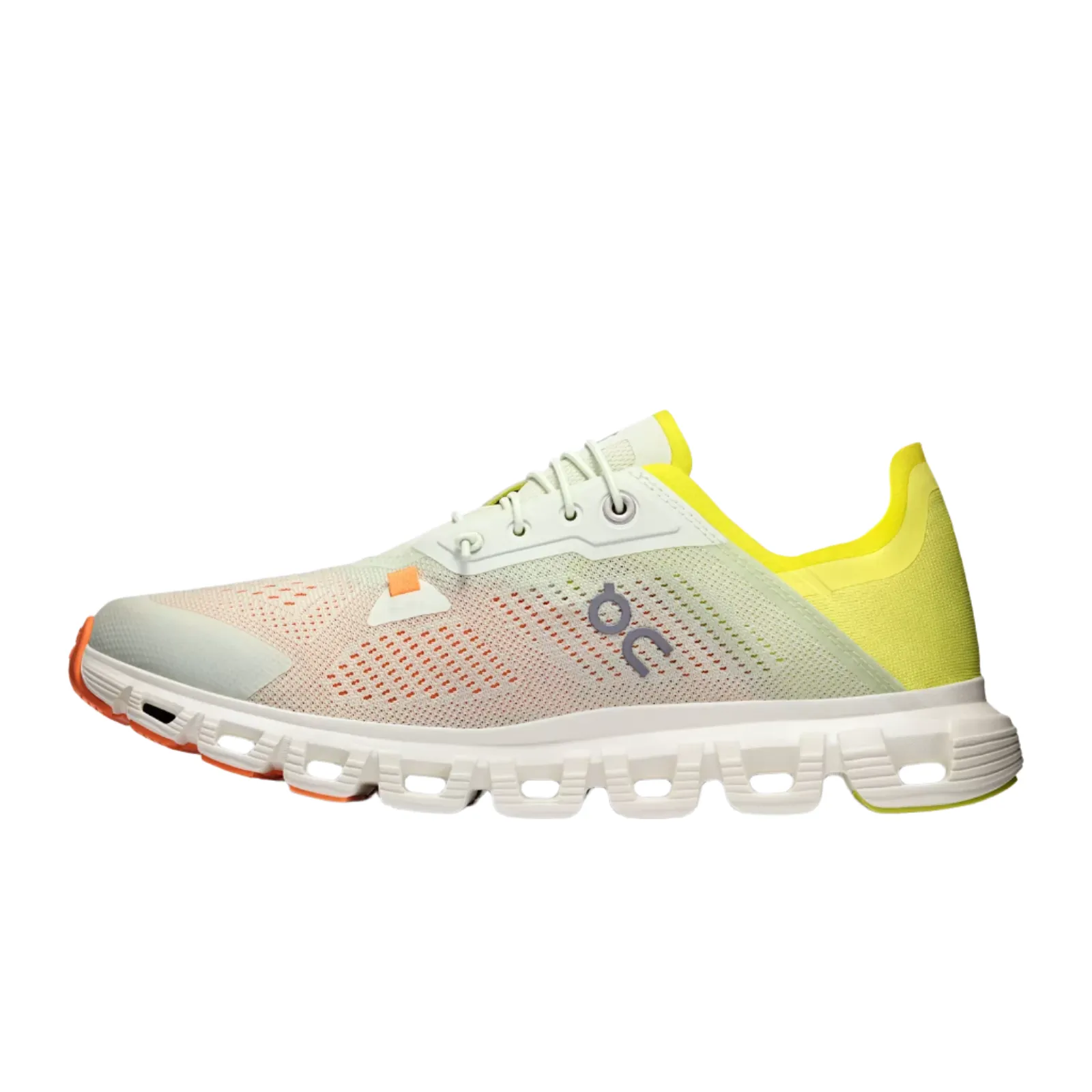 On Running Women's Cloud 6 Coast Sneaker in Aloe/Limelight