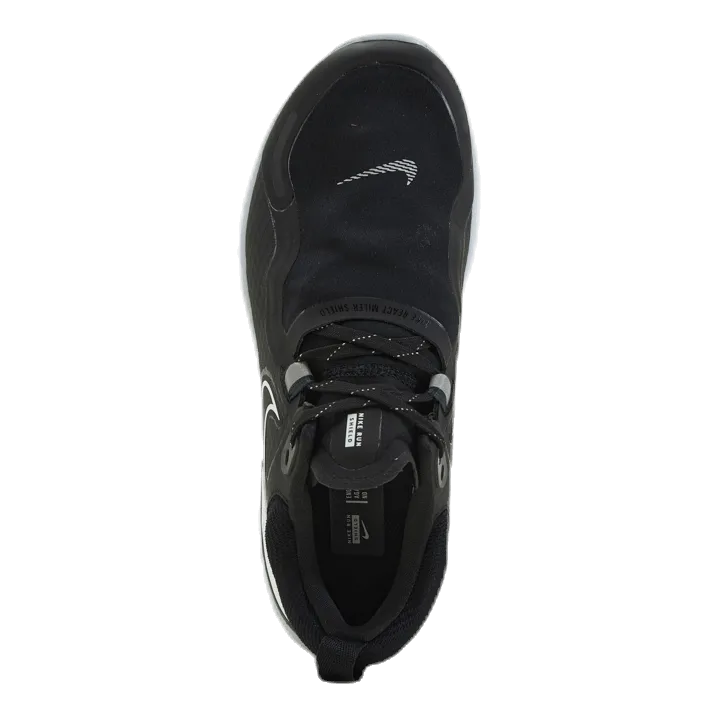 React Miler Shield White/Black