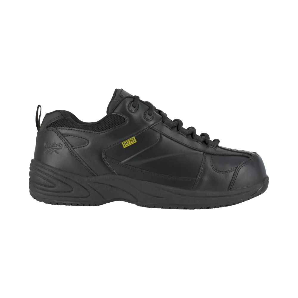 Reebok RB1865 Men's Centose Athletic Composite Toe Met Guard Safety Work Shoes - Black