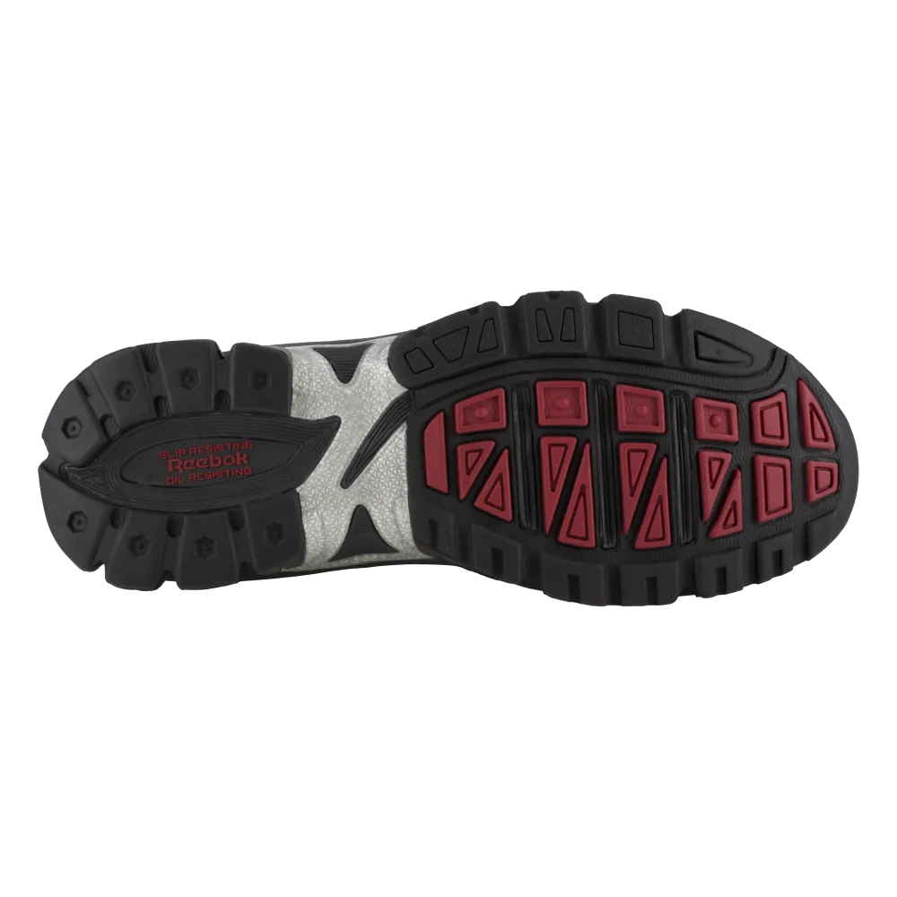 Reebok RB459 Women's Ketia Athletic Composite Toe Work Shoes - Black/Silver