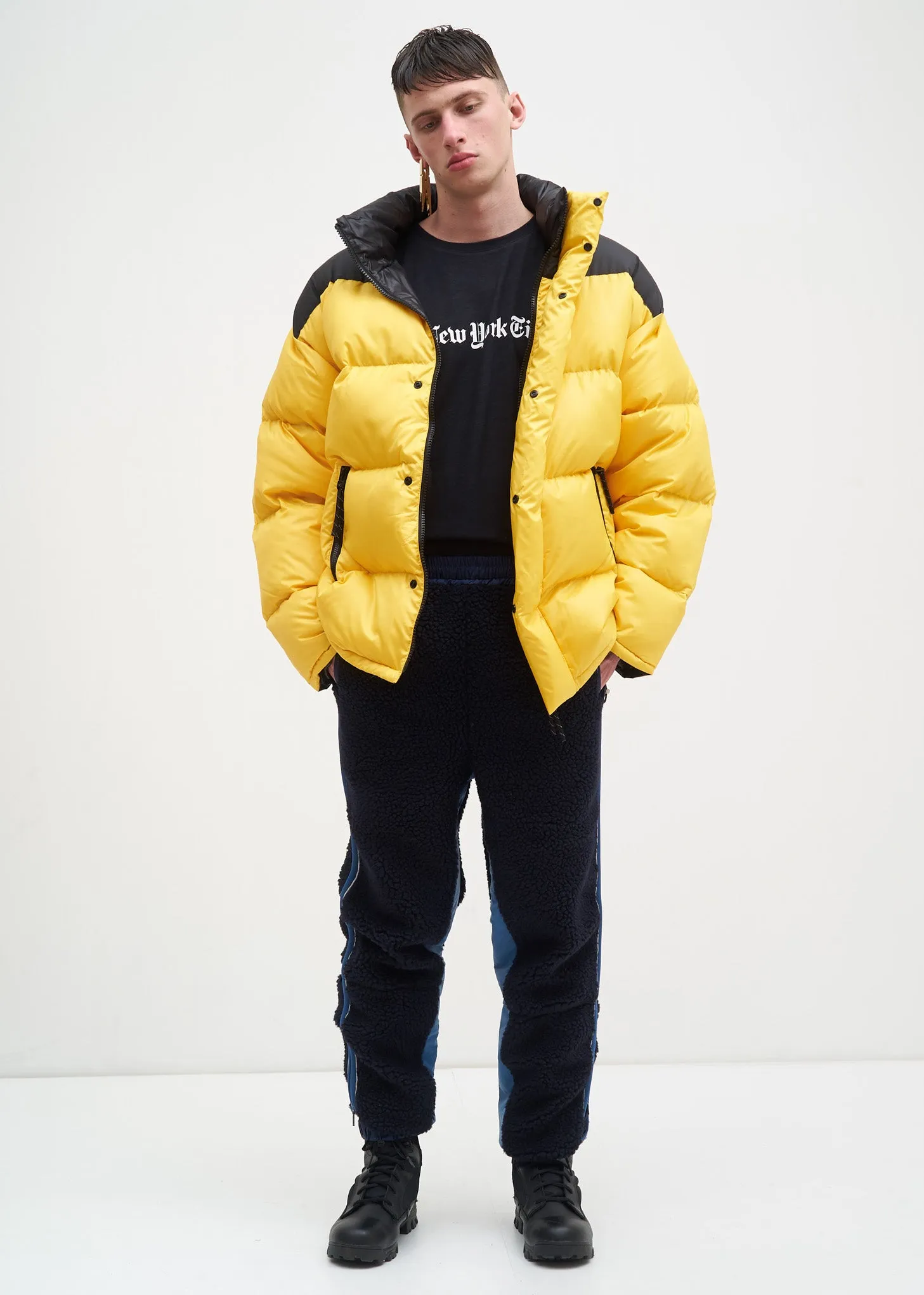 Reversible Yellow Down Jacket
