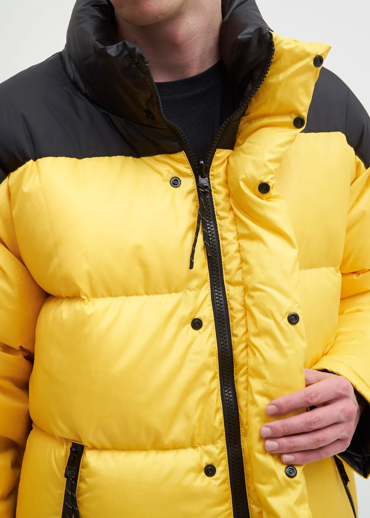 Reversible Yellow Down Jacket