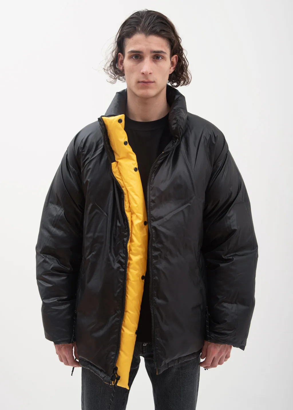 Reversible Yellow Down Jacket