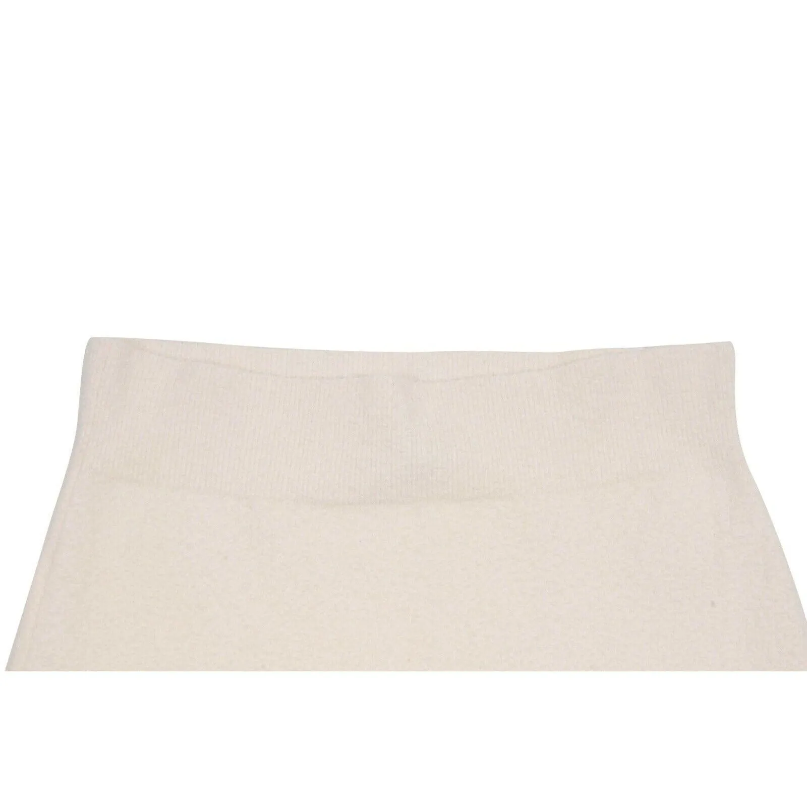 Season 4 Boucle Knit Cream Fitted Maxi Skirt