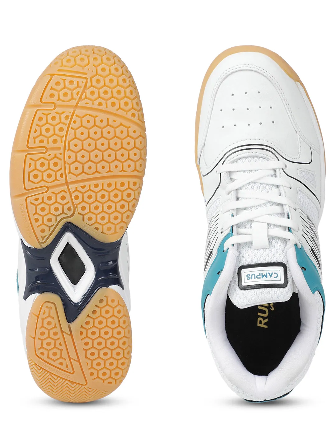 SEEK White Men's Running Shoes