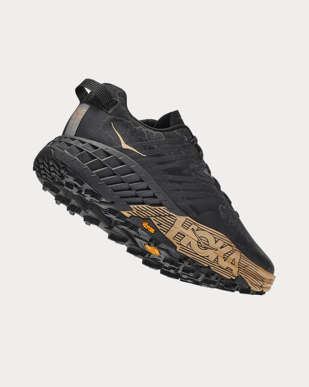 Speedgoat 4 Black / Gold Running Shoes