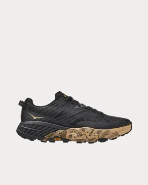 Speedgoat 4 Black / Gold Running Shoes