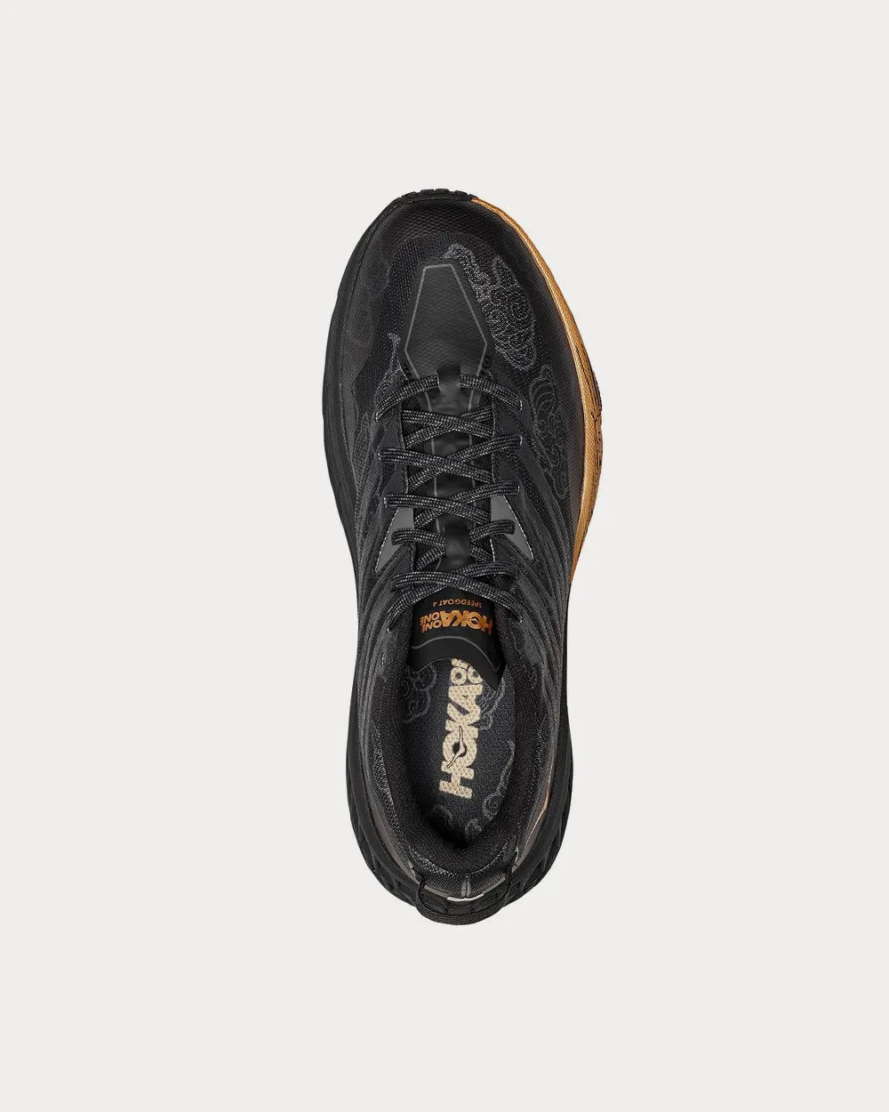 Speedgoat 4 Black / Gold Running Shoes