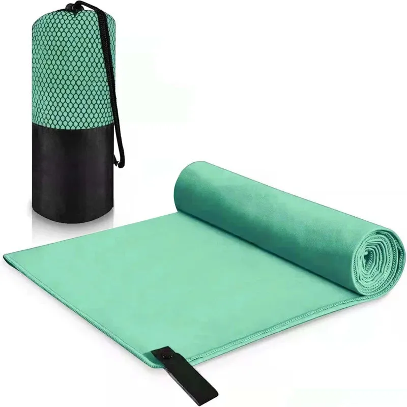 Swimming Towels With Storage Bag For Gym Fitness Yoga
