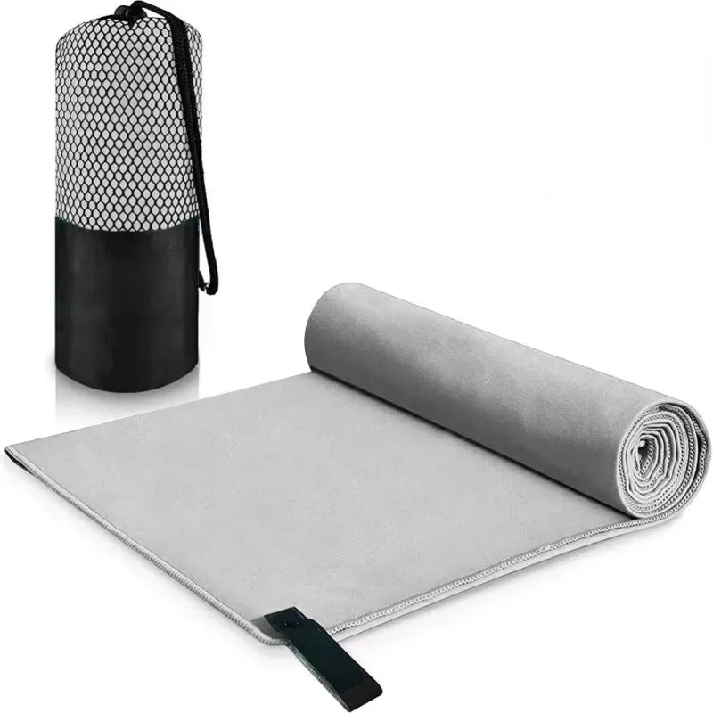 Swimming Towels With Storage Bag For Gym Fitness Yoga