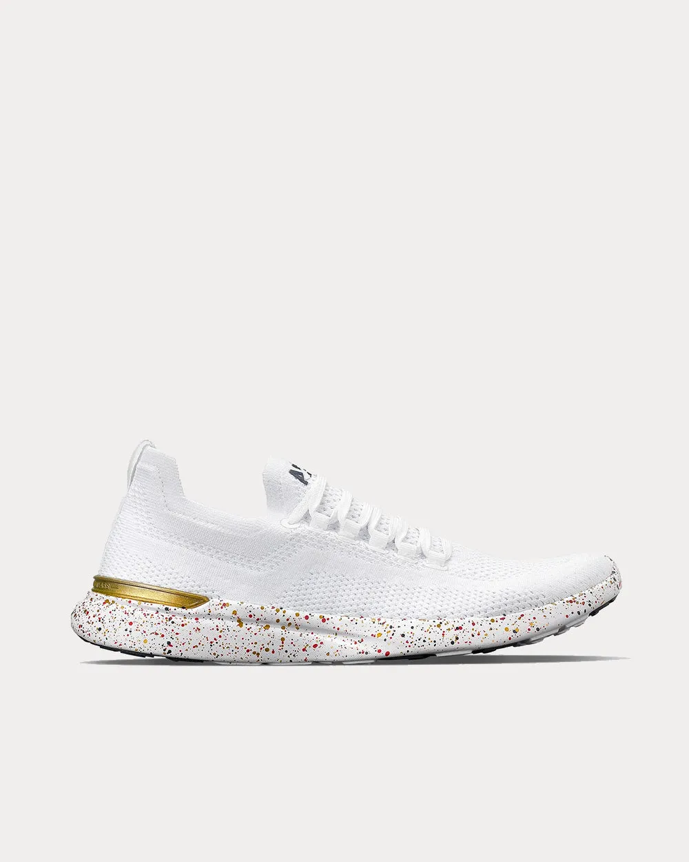 TechLoom Breeze White / Gold / Speckle Running Shoes