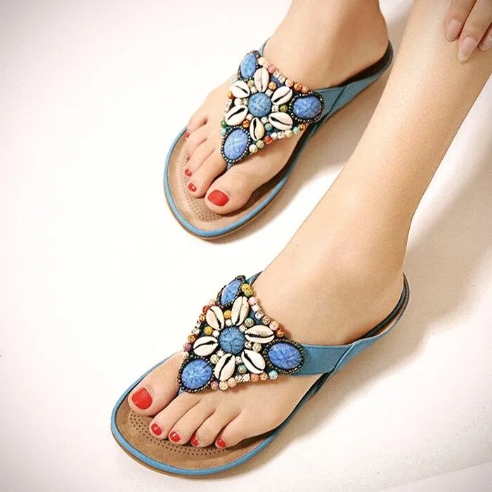 Vanccy Summer Bohemia beach slipper