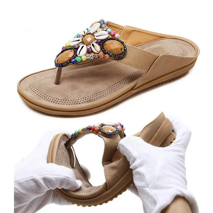 Vanccy Summer Bohemia beach slipper
