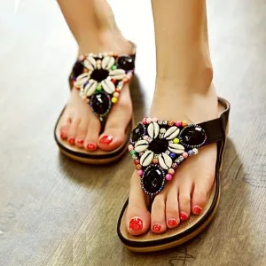 Vanccy Summer Bohemia beach slipper
