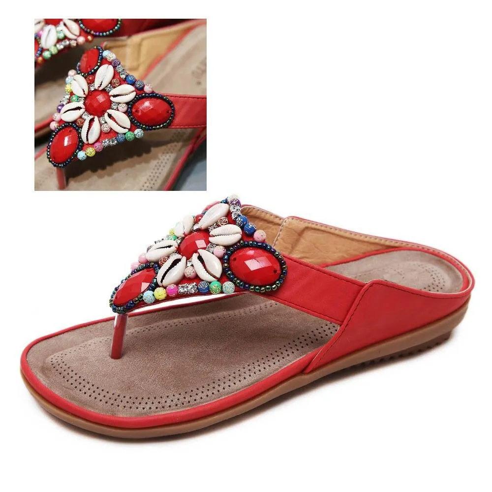 Vanccy Summer Bohemia beach slipper