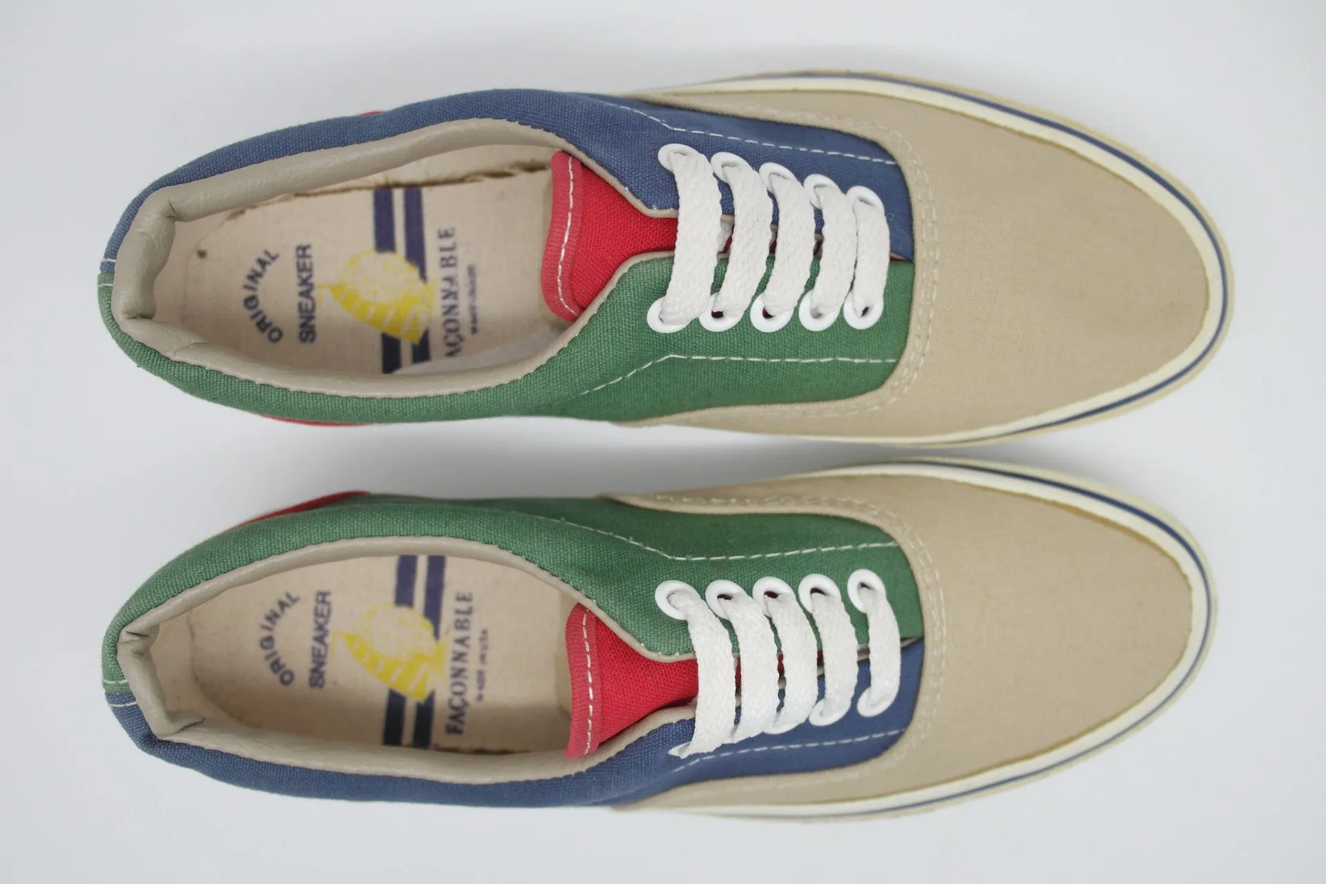 vintage vans x faconnable style #95 mk2 ~ US6.5