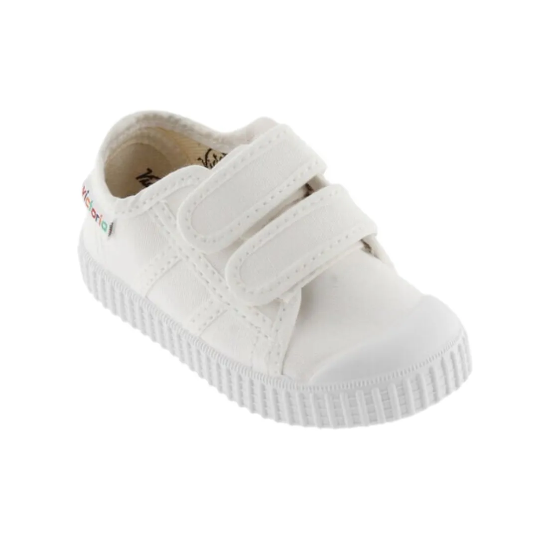White Canvas Trainers