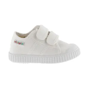 White Canvas Trainers