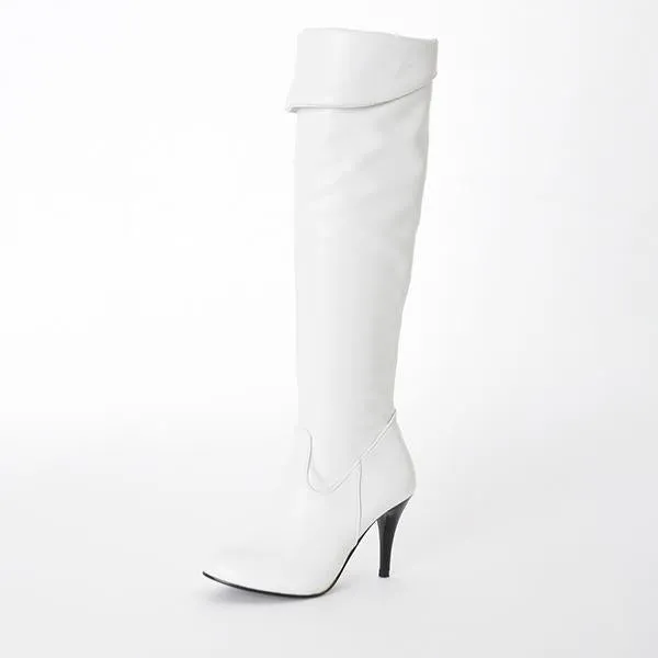 Women's Fashionable Casual Stiletto Over-the-Knee Boots 10642122S