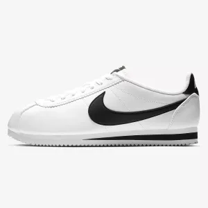 Women's Nike Classic Leather Cortez (White/Black)