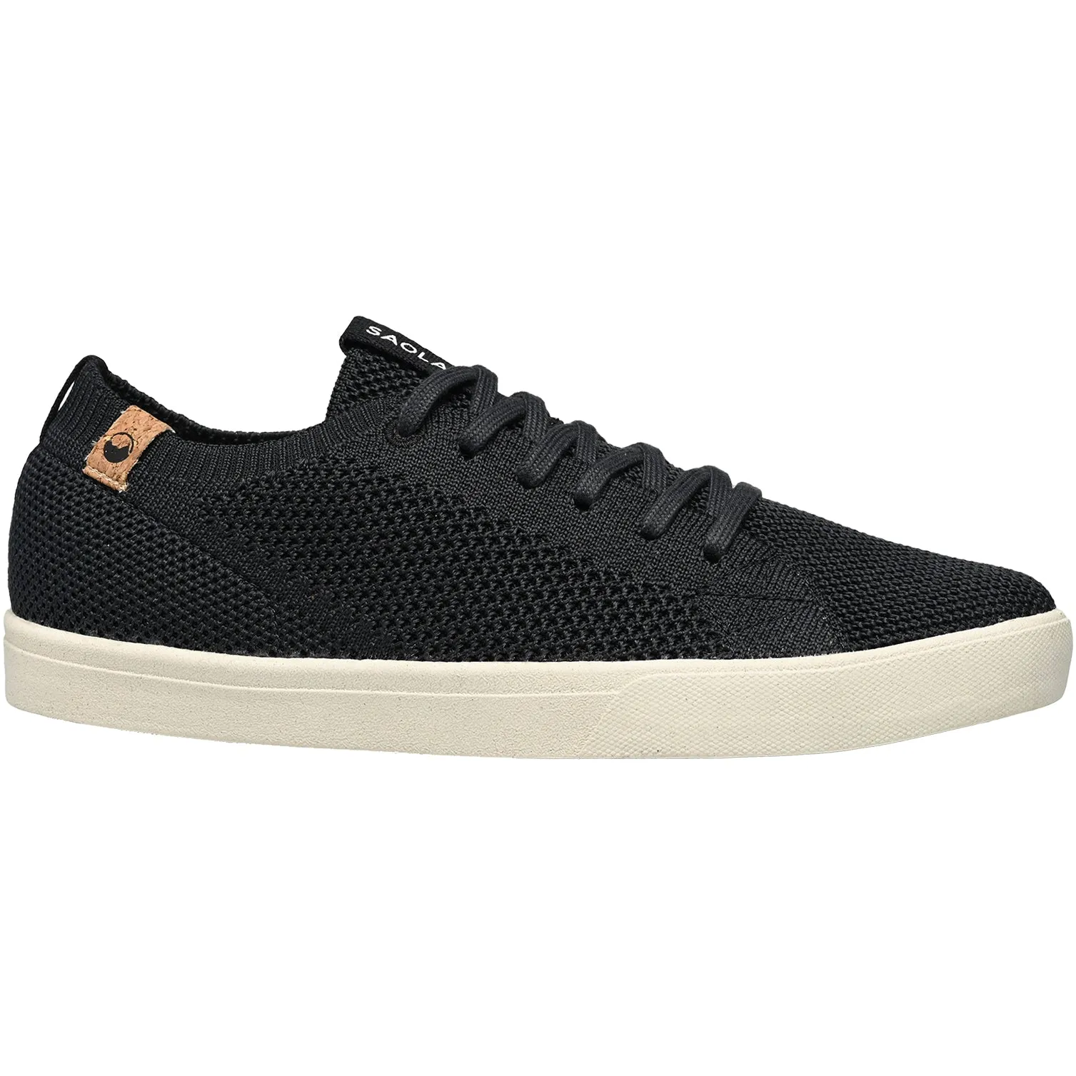 Women's Saola Cannon Knit Black Fabric