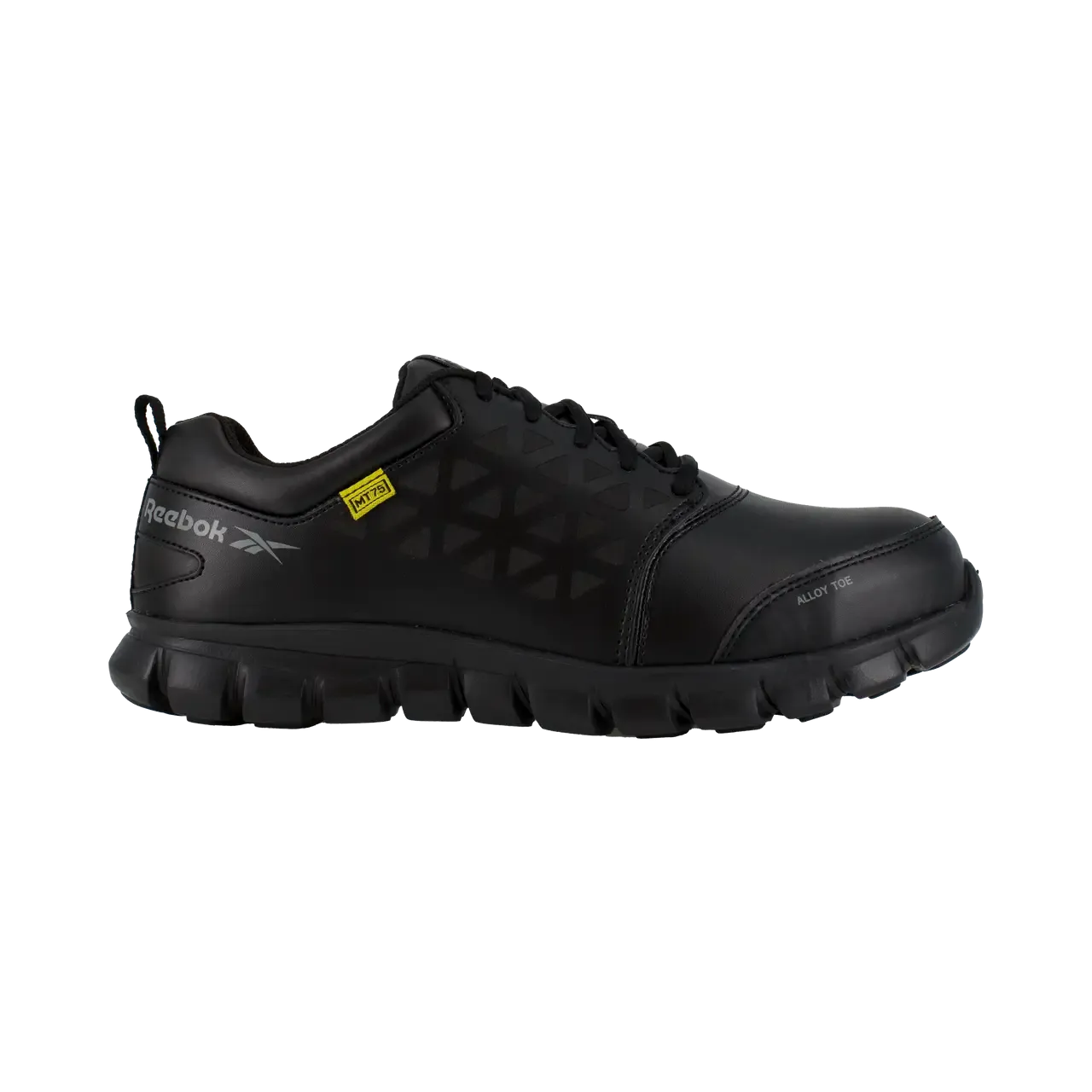 Women's Sublite Cushion Alloy-Toe Metguard Athletic Work Shoe Black
