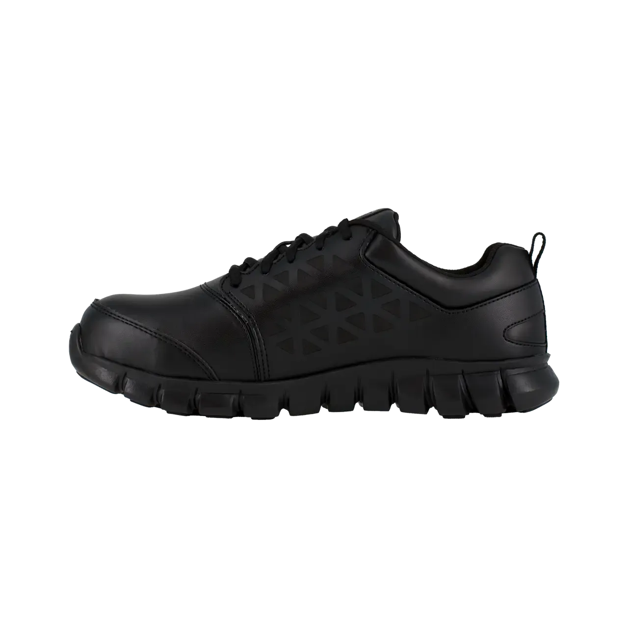 Women's Sublite Cushion Alloy-Toe Metguard Athletic Work Shoe Black