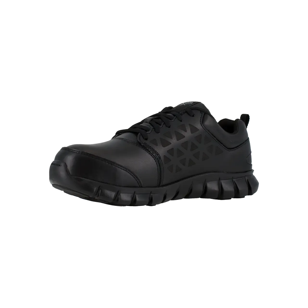 Women's Sublite Cushion Alloy-Toe Metguard Athletic Work Shoe Black
