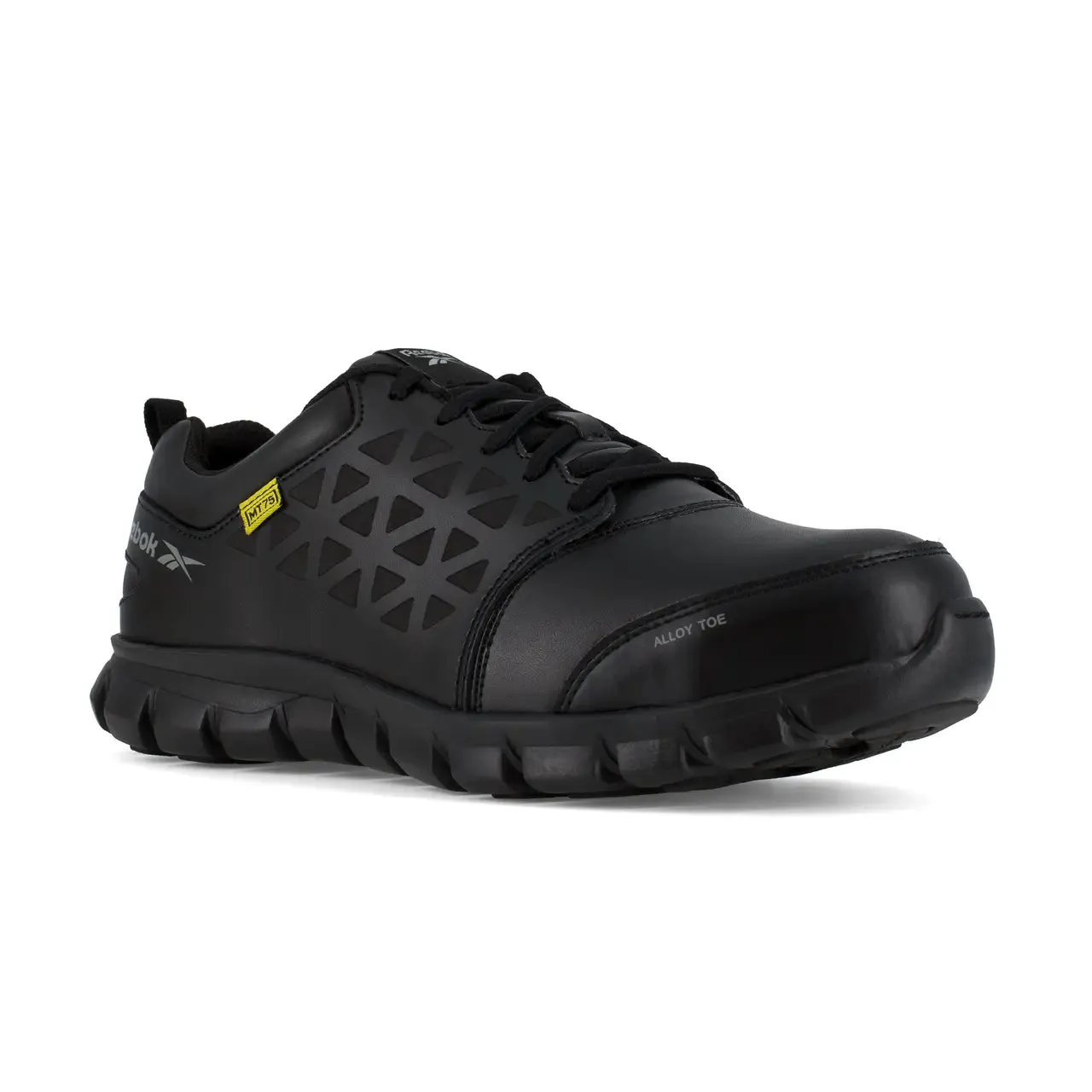 Women's Sublite Cushion Alloy-Toe Metguard Athletic Work Shoe Black